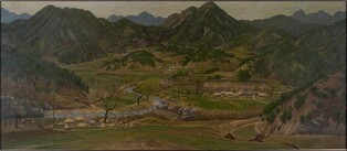 경남도민에 개방된 도지사 관사서 '고향의 봄' 특별전