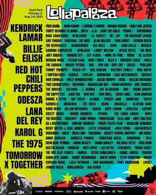 TXT to take stage on '2023 Lollapalooza' as headliner