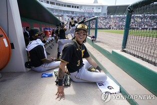 피츠버그 배지환, 시범경기 세 번째 멀티히트…보스턴전 2안타