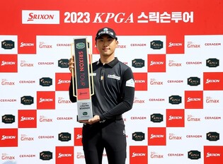 항저우 AG '골프 국대' 조우영, 스릭슨투어 우승