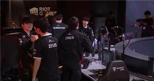 T1, 플레이오프서 라이벌 젠지에 3:1 승…스프링 결승 진출