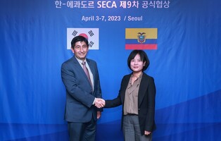 S. Korea, Ecuador begin new round of talks for bilateral trade deal