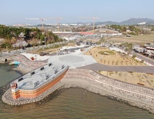 사천시, 용현면 선진∼신촌 간 연안정비사업 12년 만에 준공