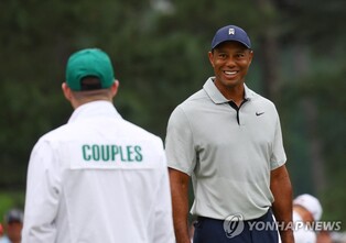 마스터스 출전 우즈 "걷는 게 문제…재기 원동력은 부단한 노력"