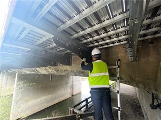 [경남소식] 도 도로관리사업소, C등급 교량 특별 안전점검