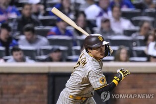 김하성, 4경기 연속 안타 행진…시즌 타율 0.289