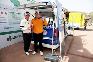 KPGA 프로미 오픈 디펜딩 챔프 박상현, 대회장에 '박카스 카페'