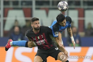 김민재, 나폴리 패배 못 막았지만 평점은 준수…아쉬운 옐로카드