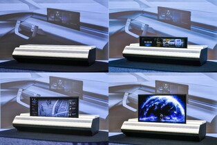 Hyundai Mobis develops world's 1st rollable vehicle display