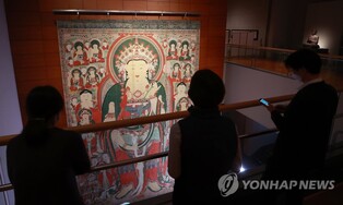 350년 전 대웅전 마당에 나타난 미륵불…'청양 장곡사 괘불' 전