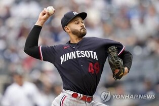MLB 미네소타, '탈삼진 1위' 로페스와 970억원에 4년 연장 계약