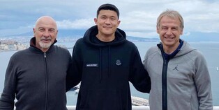 S. Korea coach Klinsmann meets with slumping defender Kim Min-jae in Italy