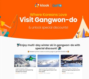 강원도, 온라인 플랫폼 협업 성과…7개월간 해외관광객 2만7천명