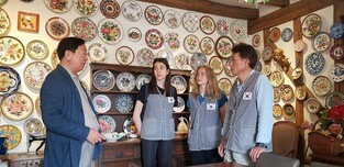 가평 프랑스 문화마을 찾은 프랑스 한글 학교 학생들