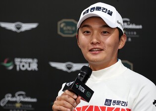 KPGA 대상 김영수 "올해 유럽서 많이 배우고 좋은 성적 내겠다"