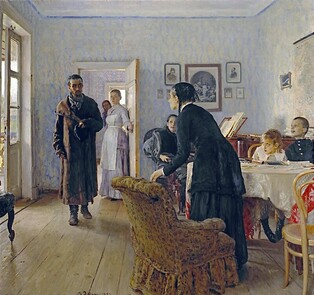 [World through Art] Envisioning return of exhausted souls due to war