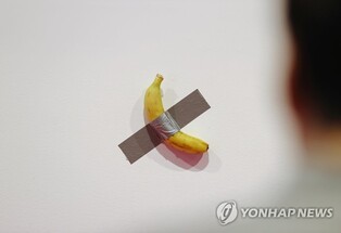 리움미술관 카텔란 작품 훼손한 대학생 두고 논란 계속
