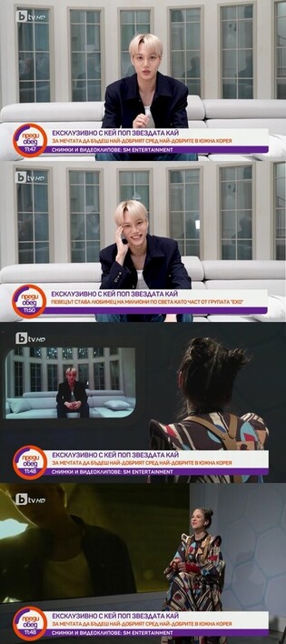 EXO’s Kai appears as guest on Bulgarian talk show ‘Predi Obed’