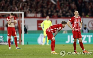 '정우영 벤치' 프라이부르크, 라이프치히에 져 포칼 4강 탈락