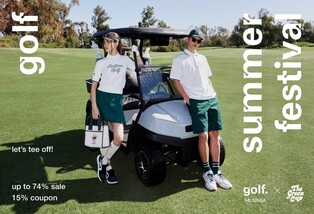 무신사 입점 골프 브랜드 매출↑…여름 신상 기획전