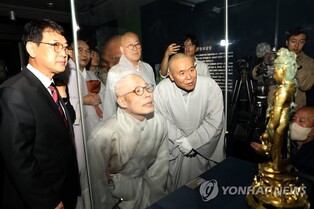 절터에 남은 불교문화…보존처리 끝낸 양양 선림원지 불상 첫선