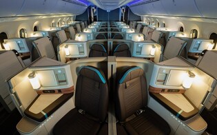 [여행소식] "신혼 여행객에 최적"…하와이안항공, 새 기내 디자인 공개