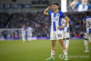 '슈팅 20개' 브라이턴, 맨시티와 1-1 무승부…유로파리그 간다!