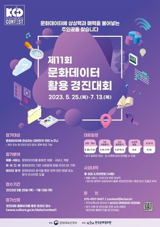 "공공데이터로 서비스 창출"…문화데이터 활용 경진대회