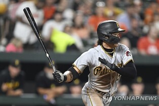 배지환, 시즌 9호 멀티 히트…피츠버그는 구단 최다 타이 7홈런