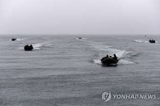 S. Korea stages defense drills for western border islands