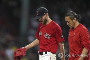 '유리 몸' MLB 크리스 세일, 또 부상…이번엔 어깨 염증