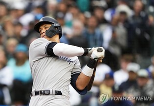 '5월 홈런 12개' 양키스 저지, AL 이달의 선수상…개인 6번째