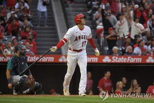 또 진기록 세운 오타니…'등판일 3안타' 65년 만에 최다