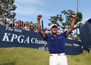 2001년생 '장타청년' 최승빈, KPGA 선수권대회 '깜짝 우승'(종합)