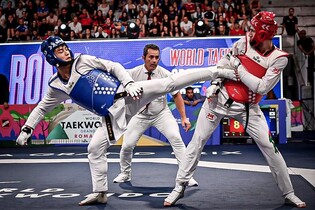 태권도 서건우, 그랑프리 동메달…최강 알레시오 또 넘어