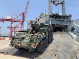 Equipment for new U.S. rotational force arrives: U.S. military
