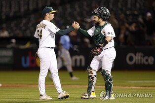 MLB 꼴찌 오클랜드 느닷없는 6연승…역사적 최다패도 '주춤'