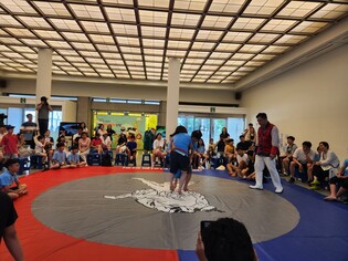 국립민속박물관에서 단오맞이 어린이 씨름대회 열려