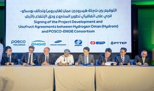 S. Korea-led consortium wins Oman green hydrogen deal