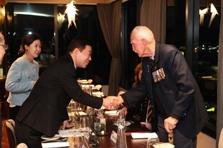 Assembly speaker expresses gratitude to Korean War veterans in New Zealand