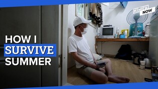 Scorching summer heat engulfs flophouse neighborhood