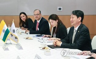 S. Korea, India discuss industry, economic cooperation