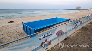 강릉 반려견 동반 해수욕장 사전 예약제로 운영 '눈길'
