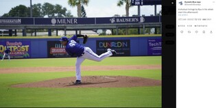 류현진, MLB 복귀 보인다…마이너리그 싱글A서 4이닝 무실점