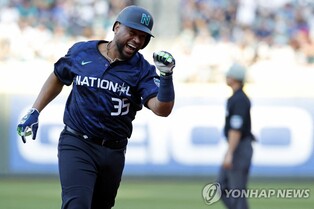 MLB 내셔널리그, 올스타전 11년 만에 승리…디아스 8회 결승포