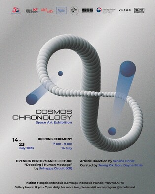 한-인니 우주과학 미술 협력 전시 '우주 연대기' 열려