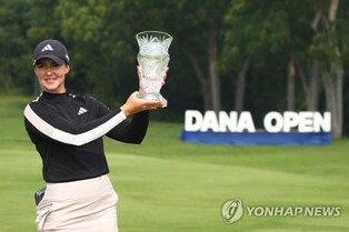 유럽 최강 그랜트, LPGA투어 첫 우승…한국 선수 톱10 '전무'