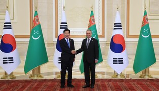 S. Korean assembly speaker, Turkmenistan People's Council leader agree to develop national ties