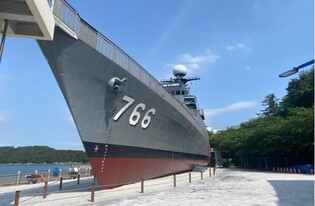 진해해양공원 내 진해함 전시체험관 조성…9월 중 개관