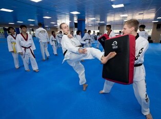 세계잼버리 스카우트 대원들, 도복 입고 태권도 체험한다